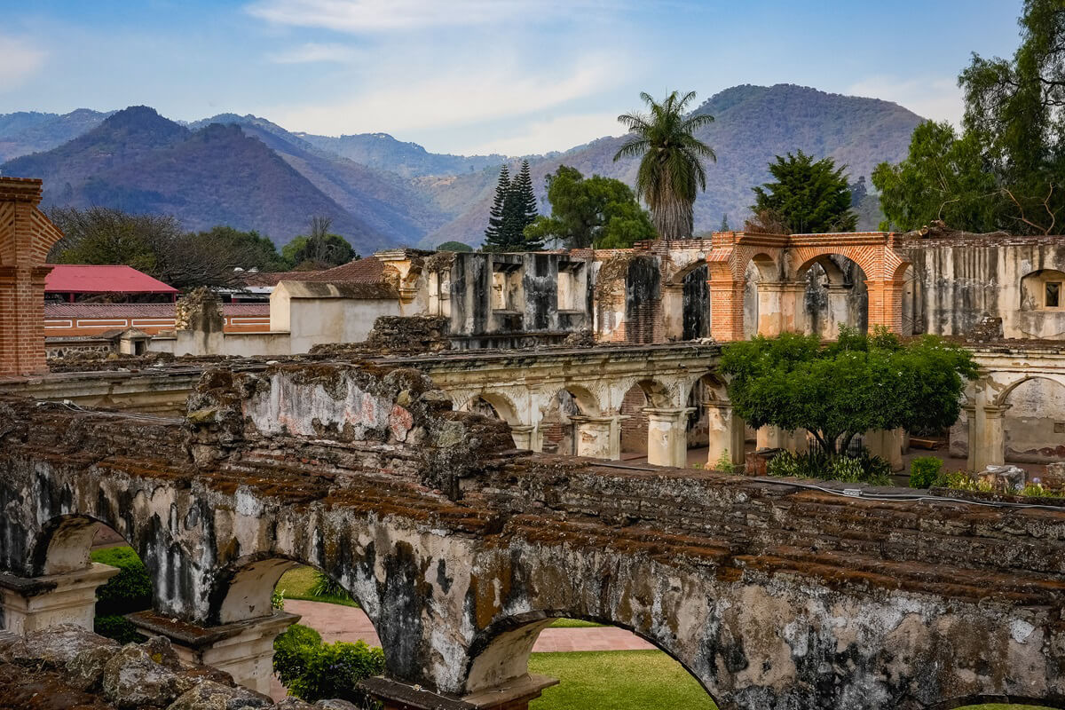 Colonial ruins in Antigua Guatemala